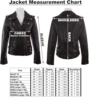 MDK Women's Super Soft Real Leather Asymmetric Multi Zip Fitted Biker Jacket