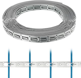 Kingdder 50ft Cable Guides for Electric Radiant Floor Heating Cables Electric Radiant Heat Strapping for Timber/concrete Subfloor Compatible with Most Underfloor Heating Systems