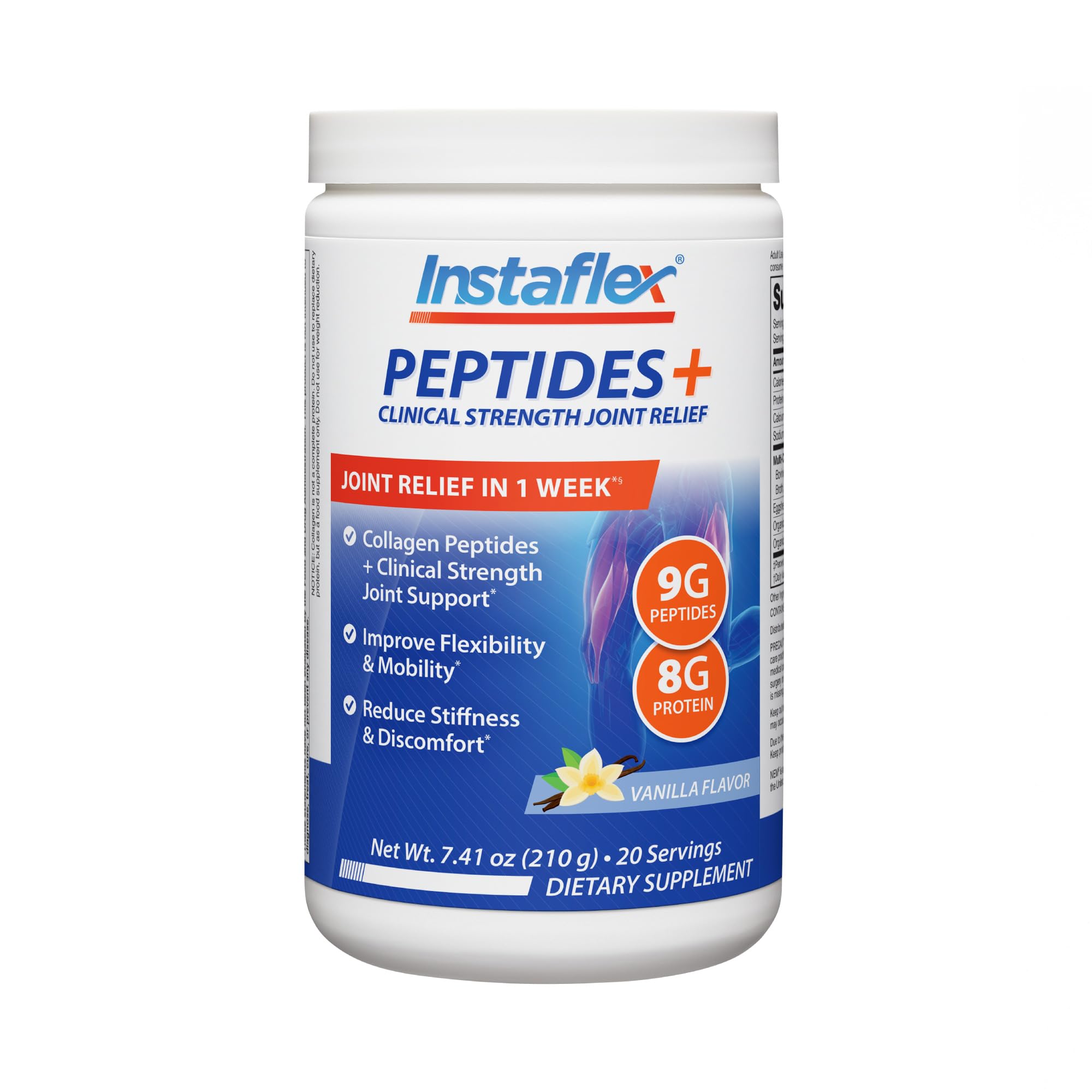 Instaflex Collagen Peptides Powder + Joint Supplements for Women and Men