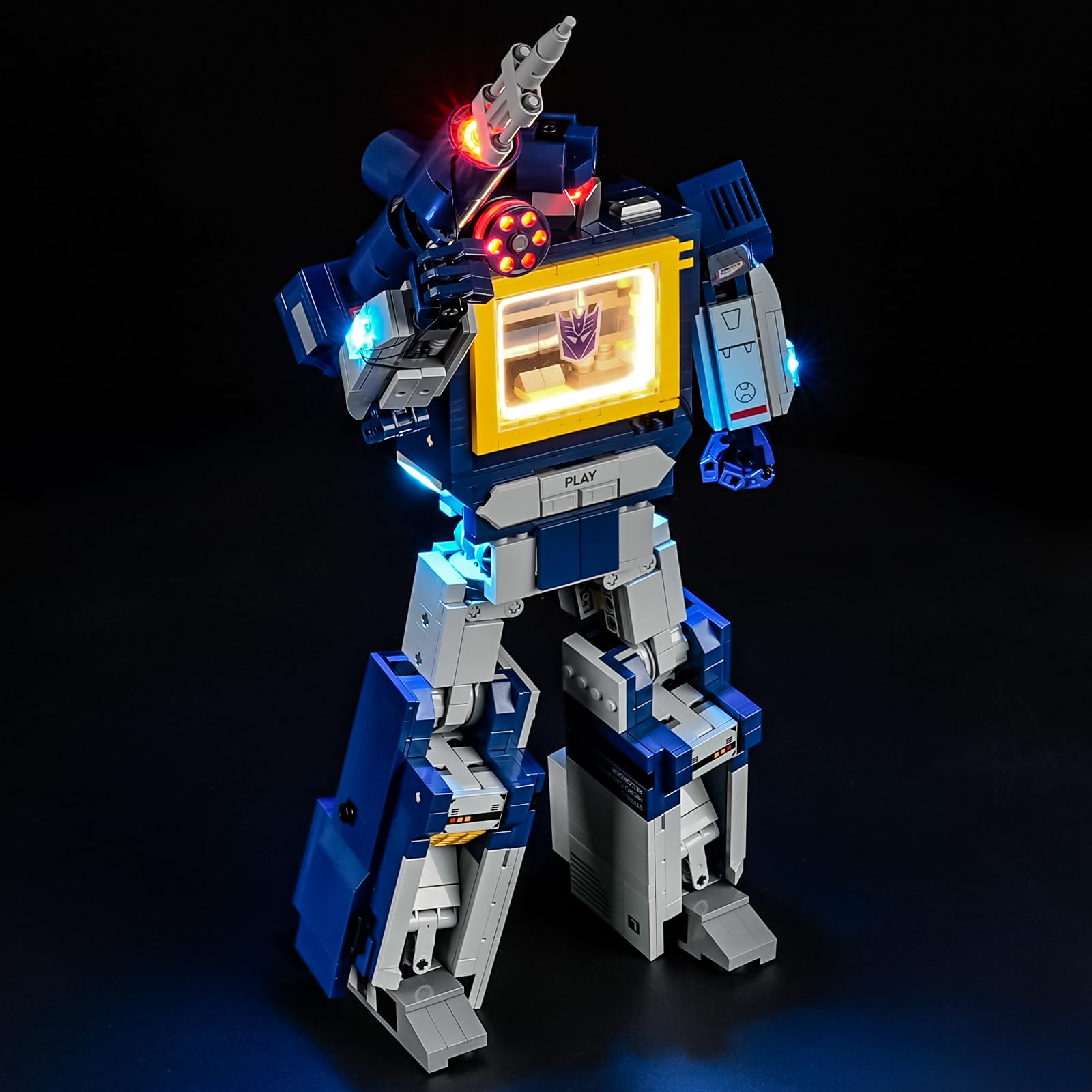 YEABRICKS LED Light for Lego-10358 ICONS Transformers: Soundwave Building Blocks Model (Building Set NOT Included) - Image 2