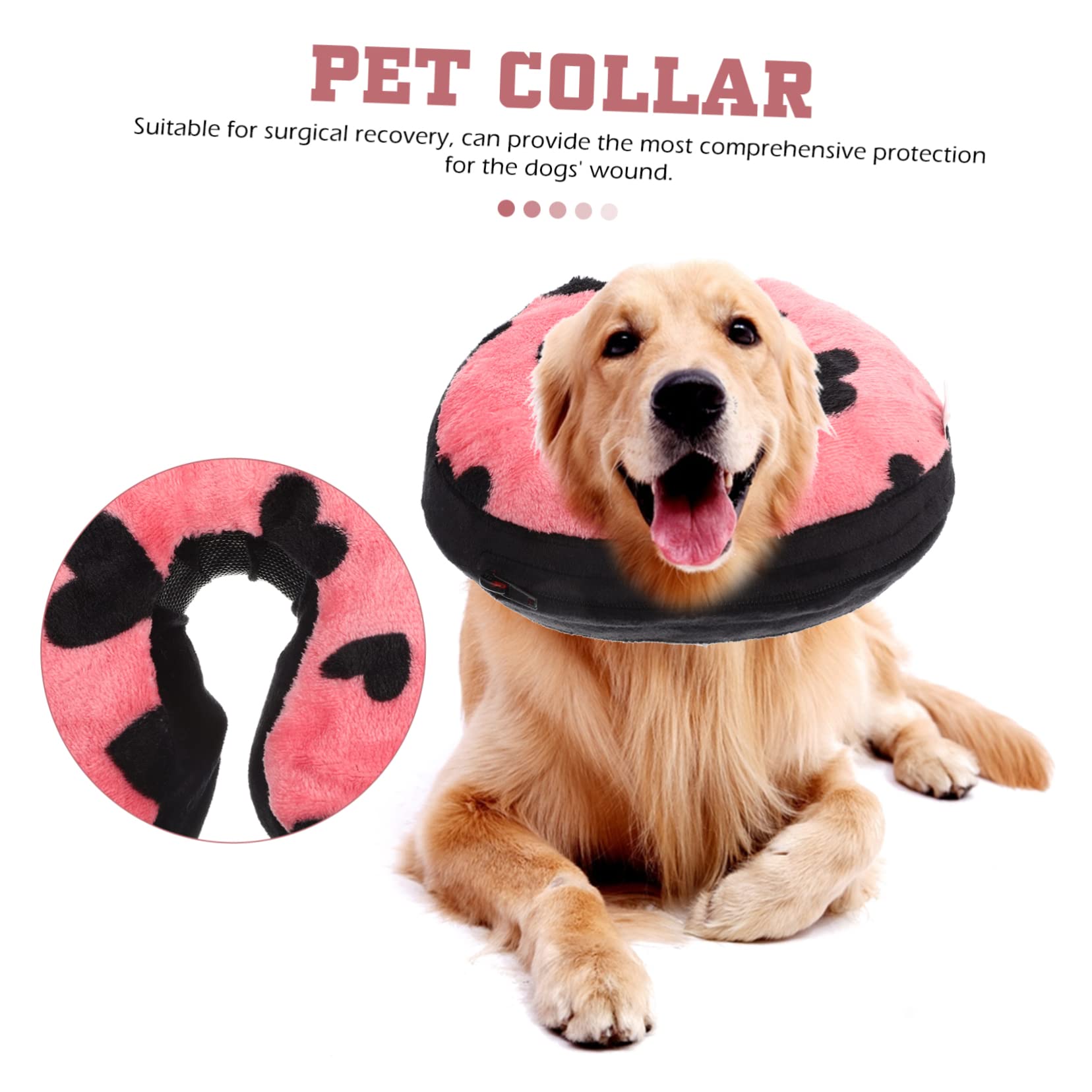 FOMIYES 4piezas Collar De Inflable para Gatos y Collar Protector para y De Usar para Lesiones y Cirugías Previene Arañazos y Molestias