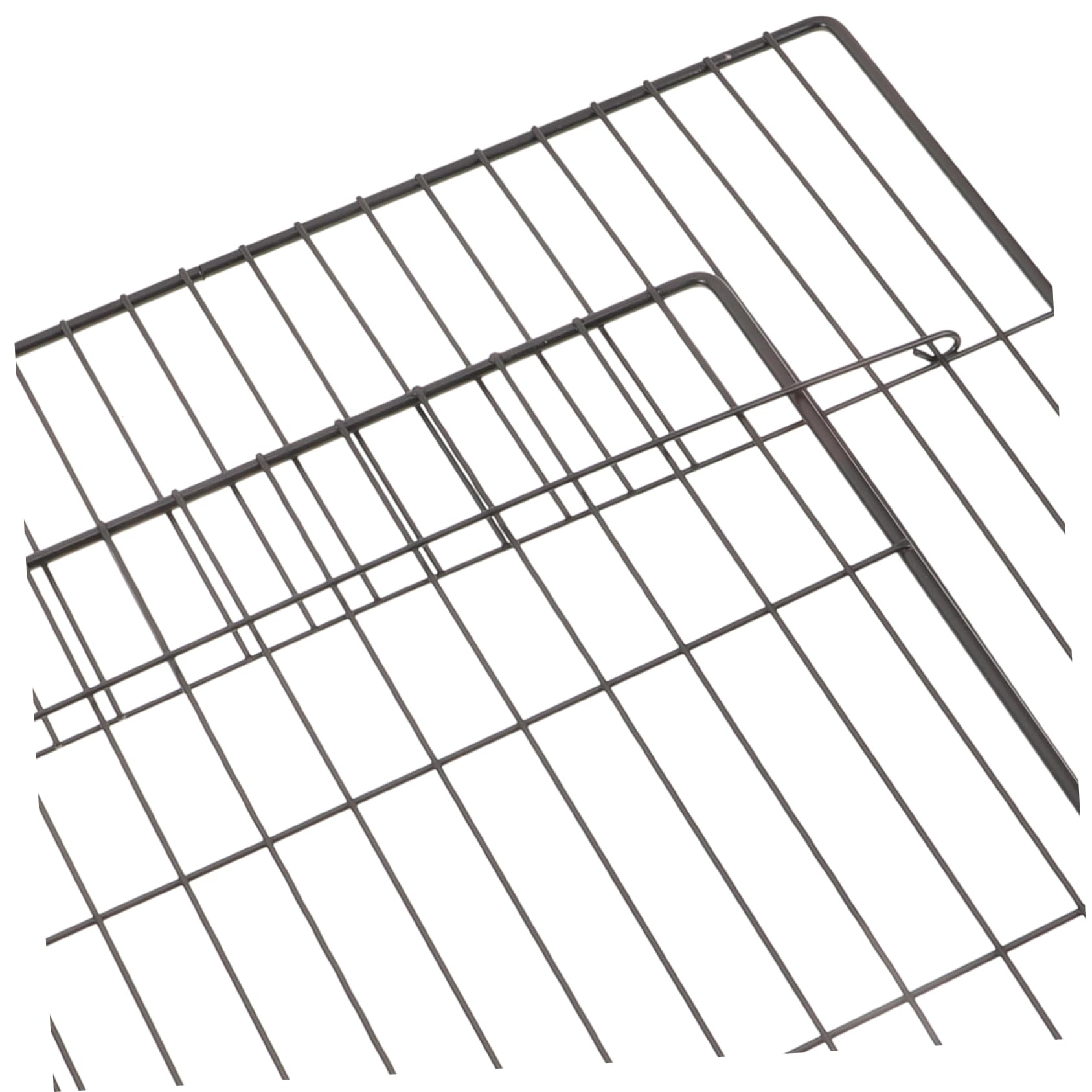 VICASKY Replacement Exercise Fence Door for Cat Cage Playpen Iron Panel with Mesh Design for Pet Enclosures Strong and Accessory for Cat Owners