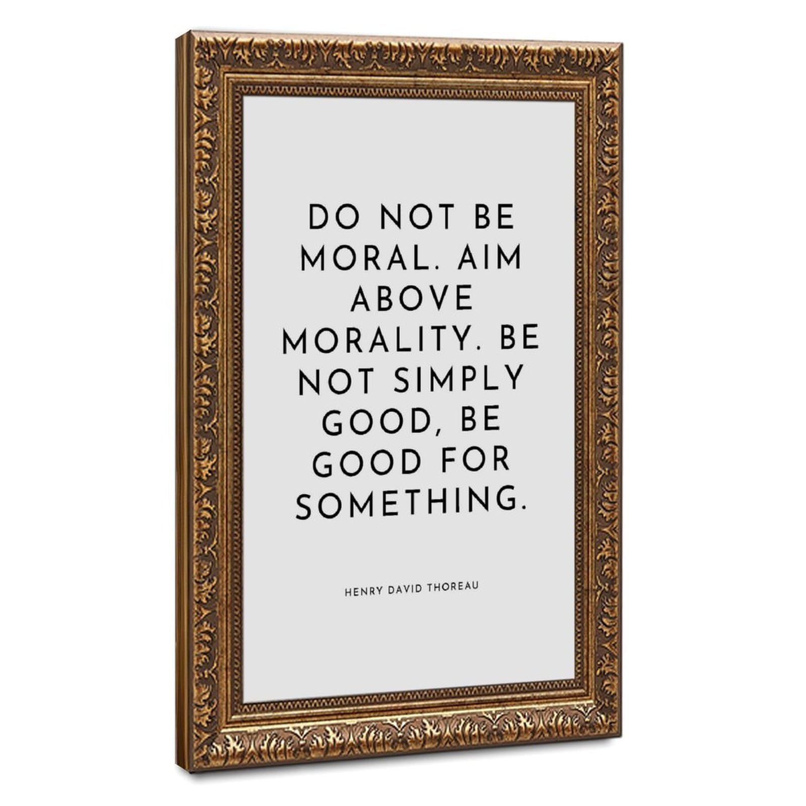 ELKPDOE on Morality Poster Motivational Quotes