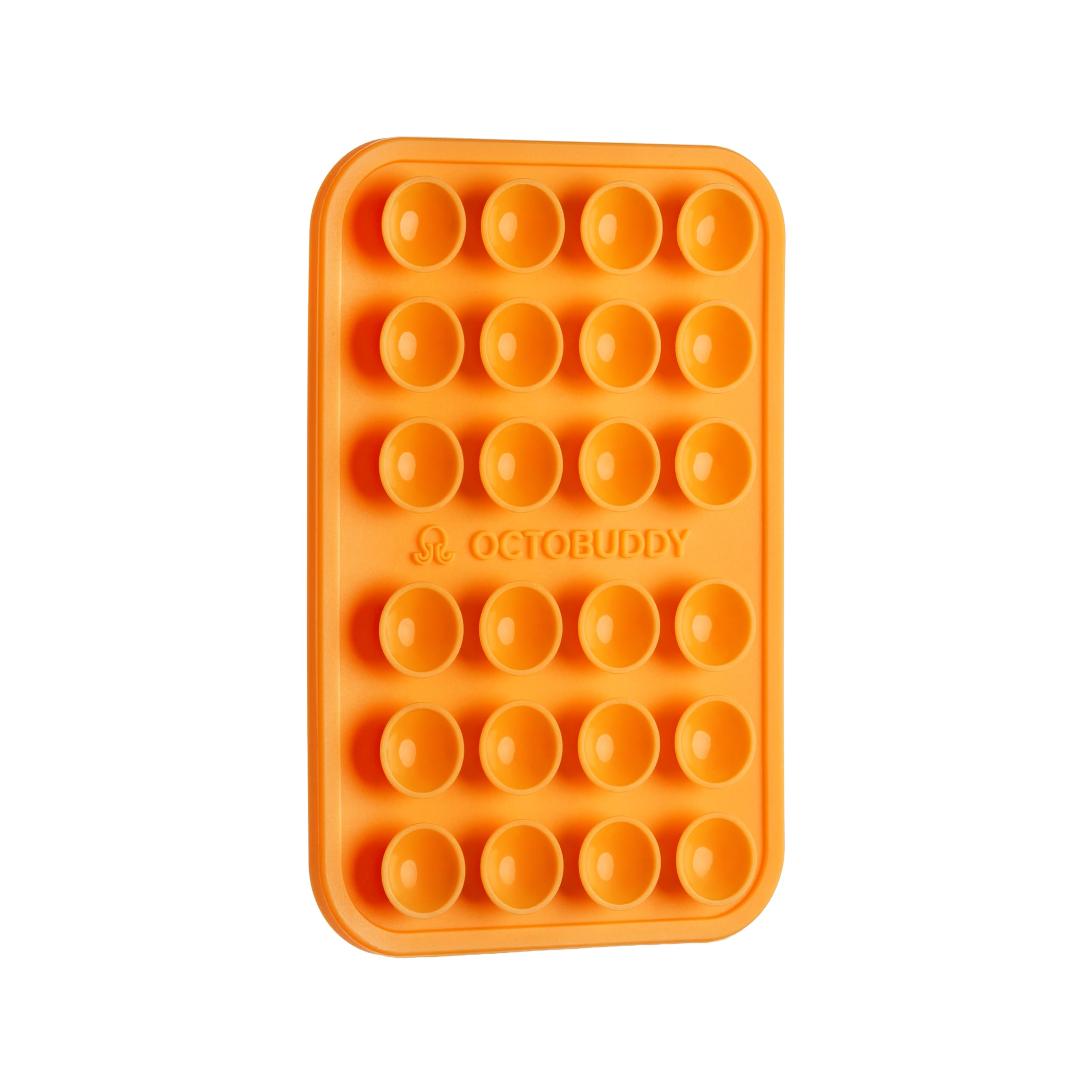 OCTOBUDDY || Silicone Suction Phone Case Adhesive Mount || (iPhone and Android Cellphone case Compatible, Hands-Free Mobile Accessory Holder for Selfies and Videos) Fidget Toy (See-Through) — view 15