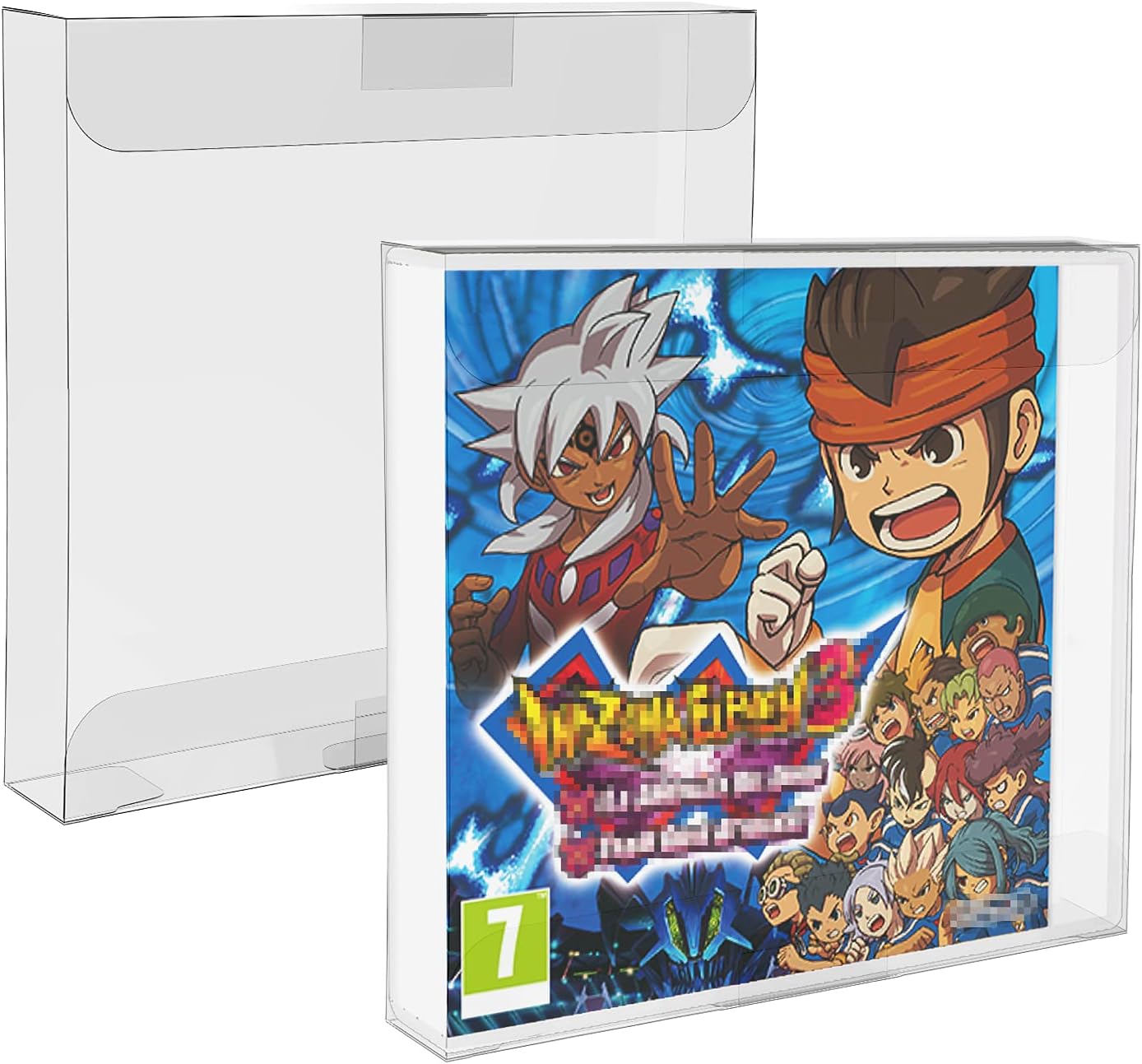 10 Pcs Clear Box Protectors Case for Nintendo 3DS, Premium Quality Clear Plastic Case Clear Display Cases Sleeve Protector Scratch Resistant Clear Case Anti- Dust/Scratch