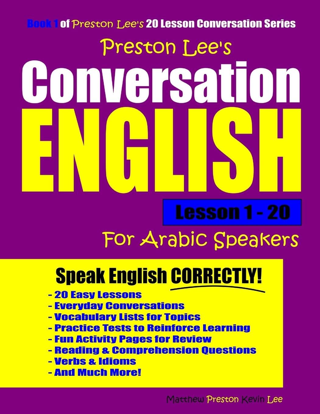 Preston Lee's Conversation English For Arabic Speakers Lesson 1 - 20 (Preston Lee's English For Arabic Speakers)