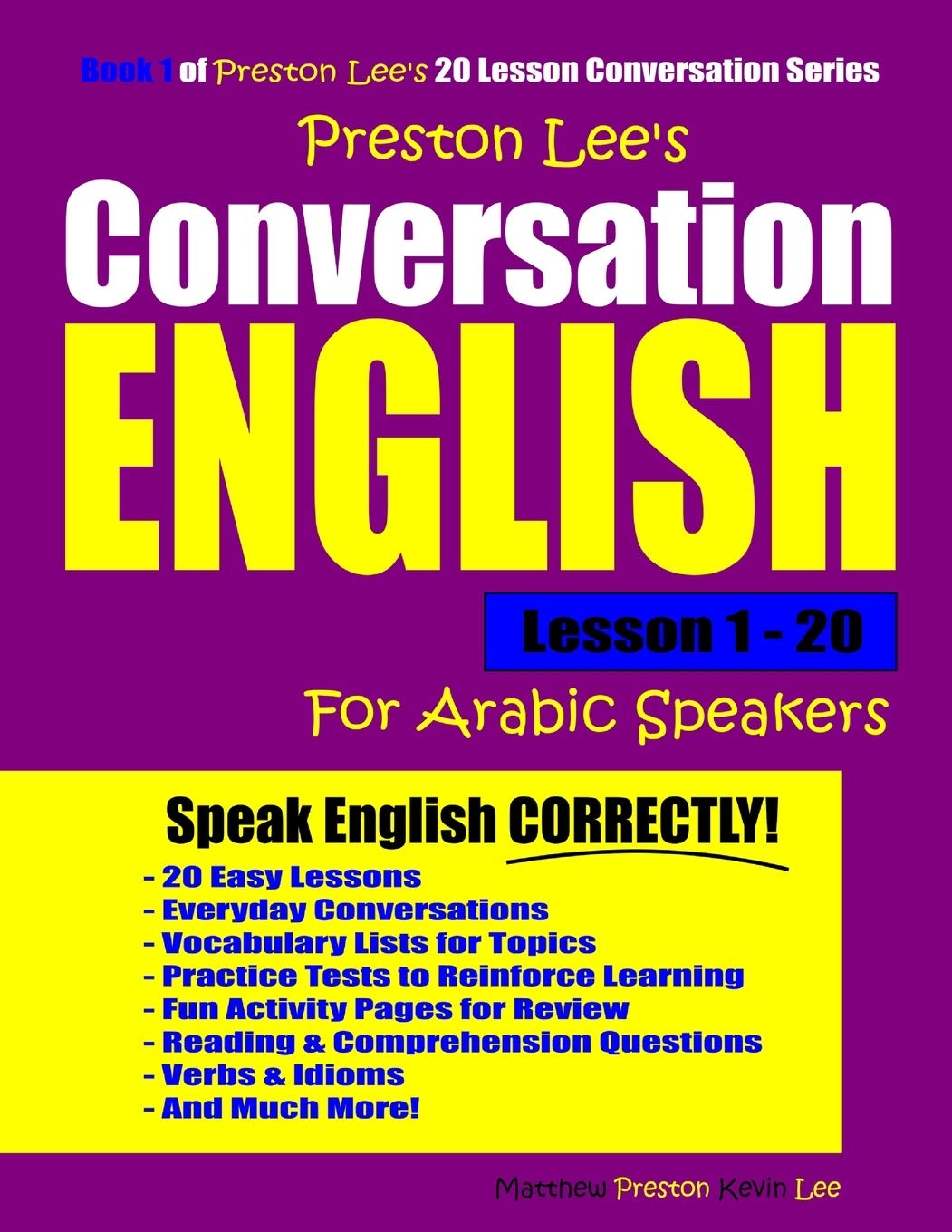 Independently Published Preston Lee's Conversation English For Arabic Speakers Lesson 1 - 20