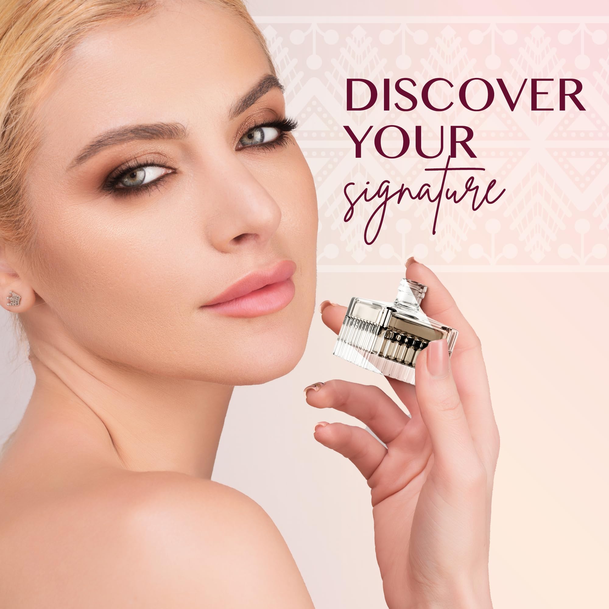 Women's Perfume Gift Sets Bundle Mini Bottle – Designer Womens Perfume Sampler Sets with Refillable Atomizer – Bundle Includes Versace, Moschino, Chloe, Jimmy Choo Travel Size 0.15 Oz Each