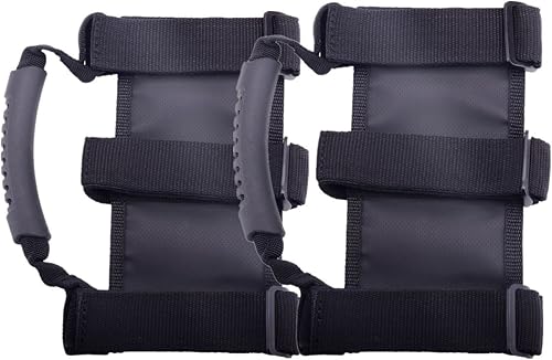 KAFEEK Mango de barra antivuelco compatible con Jeep Wrangler TJ YJ JK (paquete de 2)