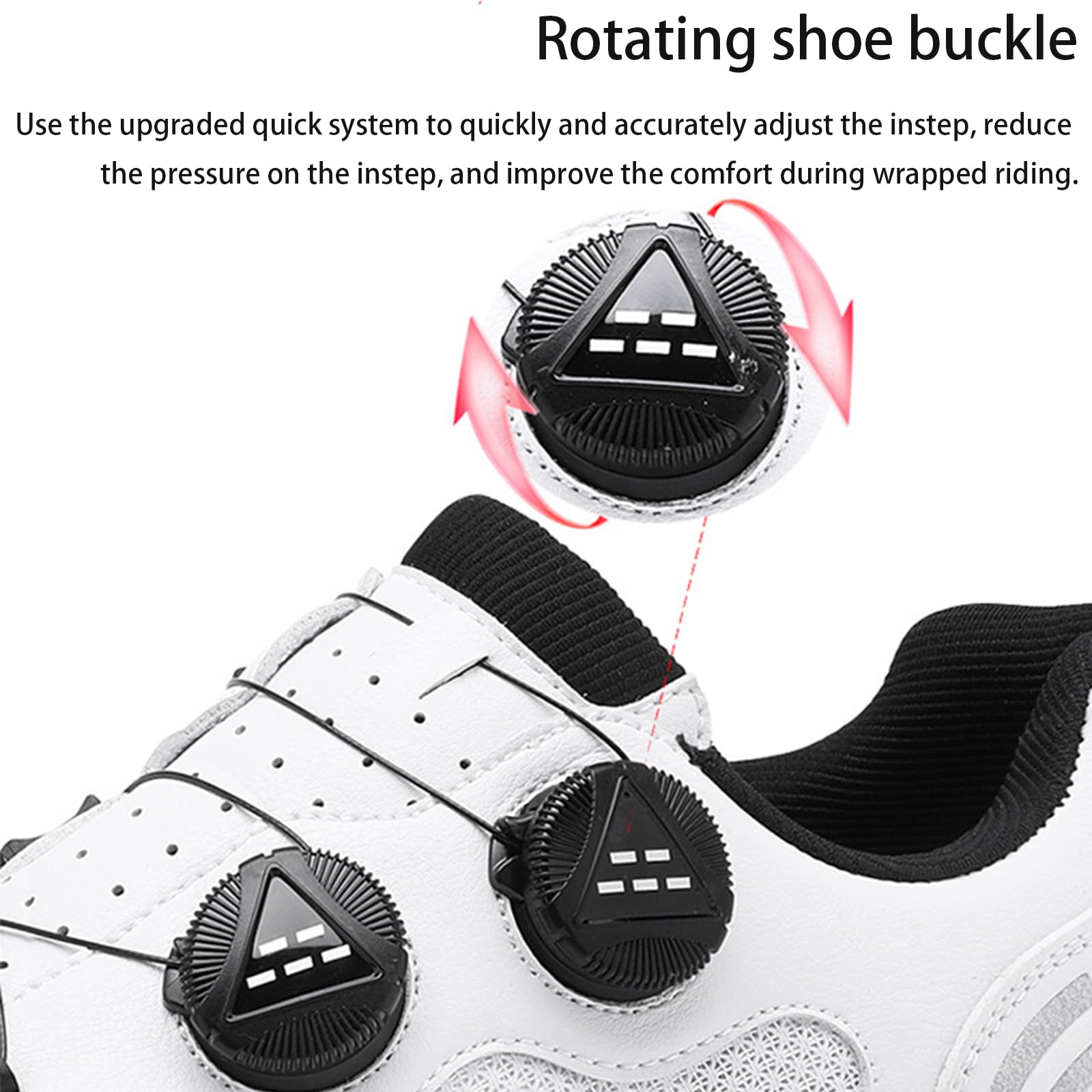 Zapatilla de Ciclismo MTB Hombre y Mujer, Zapatos Bicicleta de Carretera Compatible con SPD Pedales 2 Tornillos con Calas Montaña Adulto Respirables