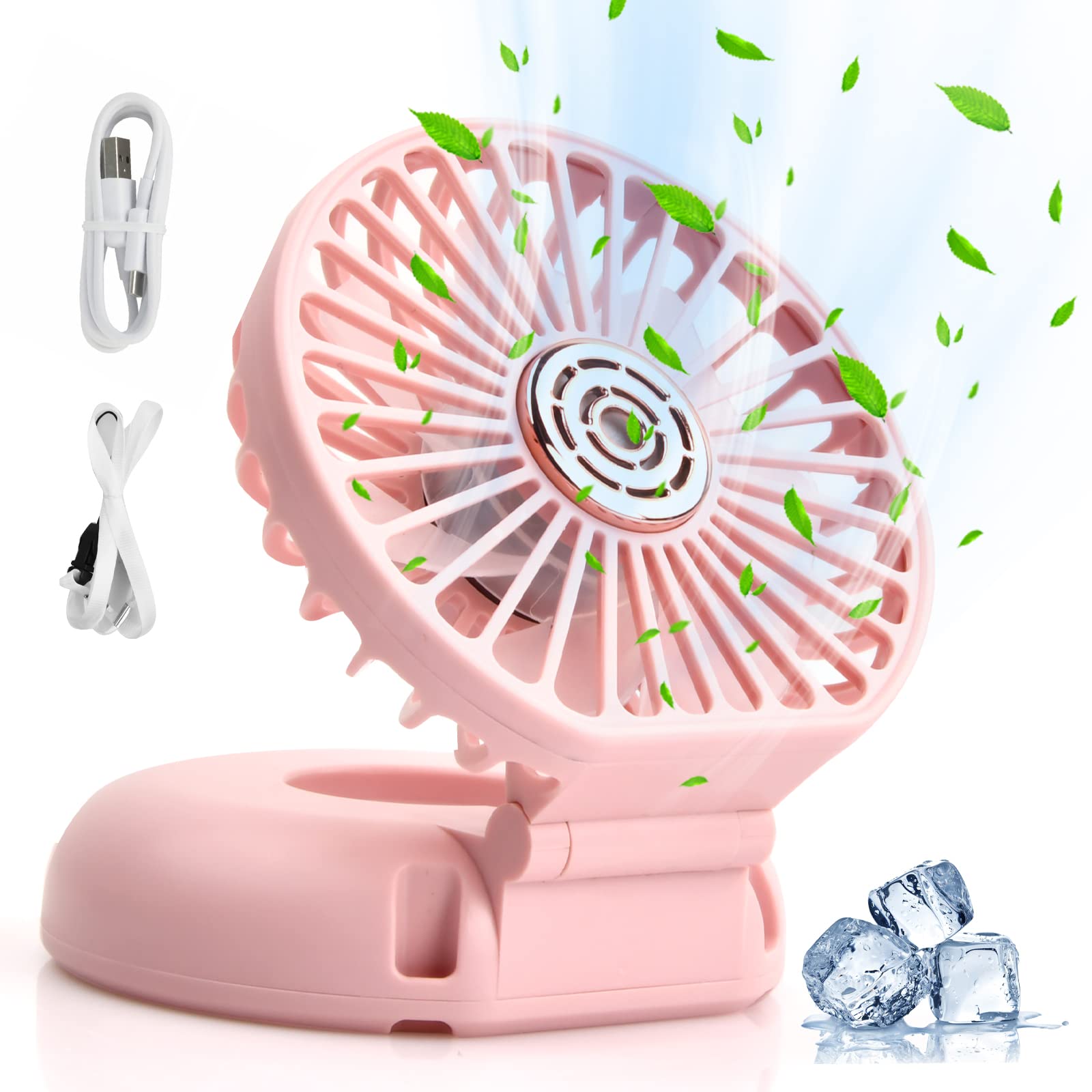 Ventilateur de poche USB KLUFO pliable contre la chaleur étouffante extérieure