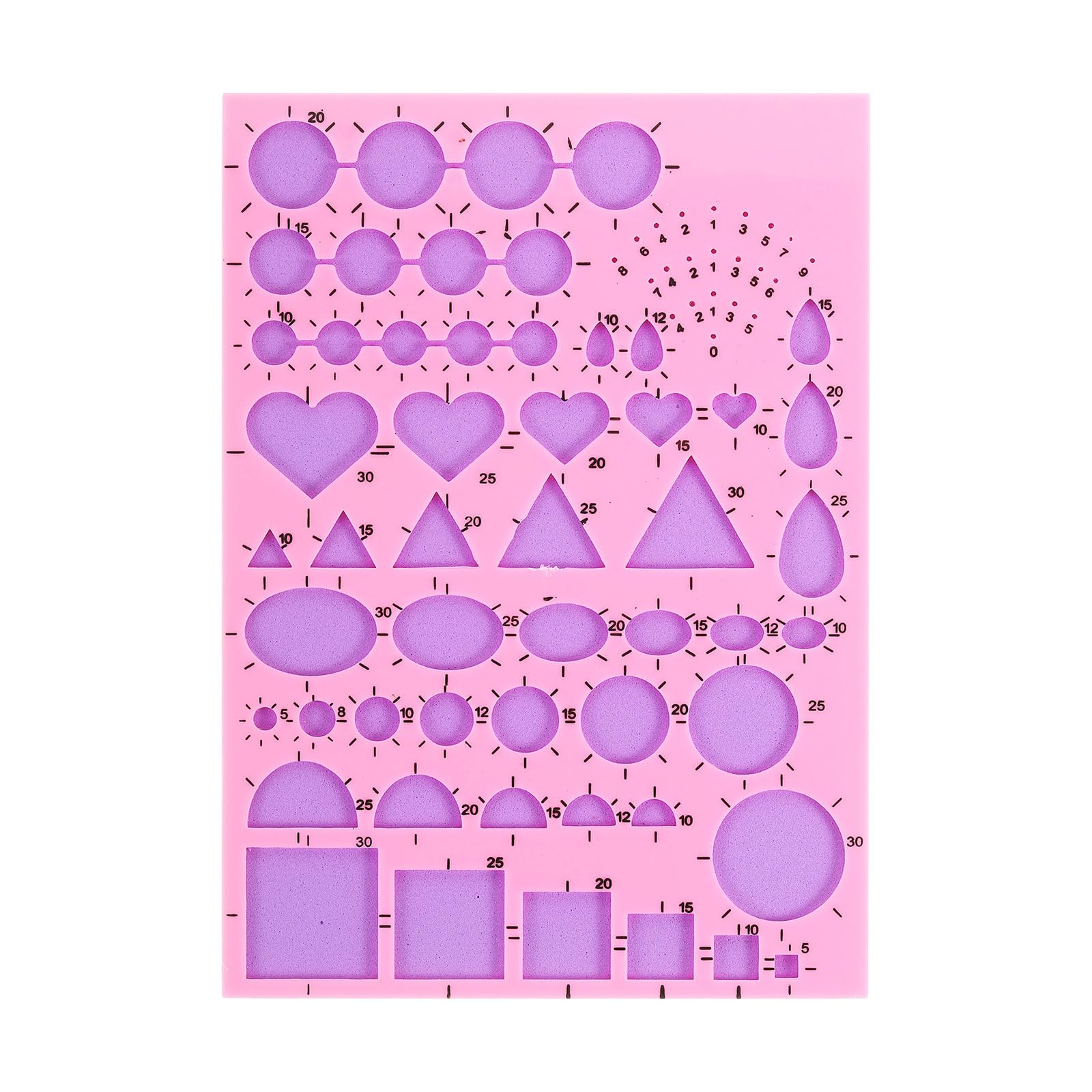 Evite espirales deformes usando la plantilla para filigranas MECCANIXITY rosa