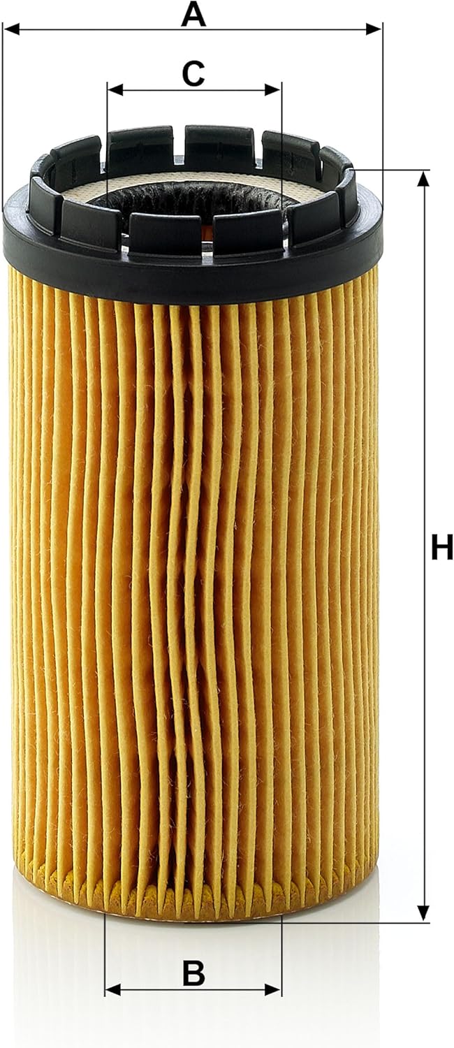 MANN-FILTER HU 718 x Oil filter Oil filter set with gasket/gasket set – For Passenger Cars