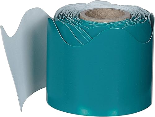 Miniatura 7 de Carson Dellosa - Bordes festoneados de 36 pies para tablón de anuncios, tablero blanco, tablero de corcho, casillero y decoración de aula, borde de