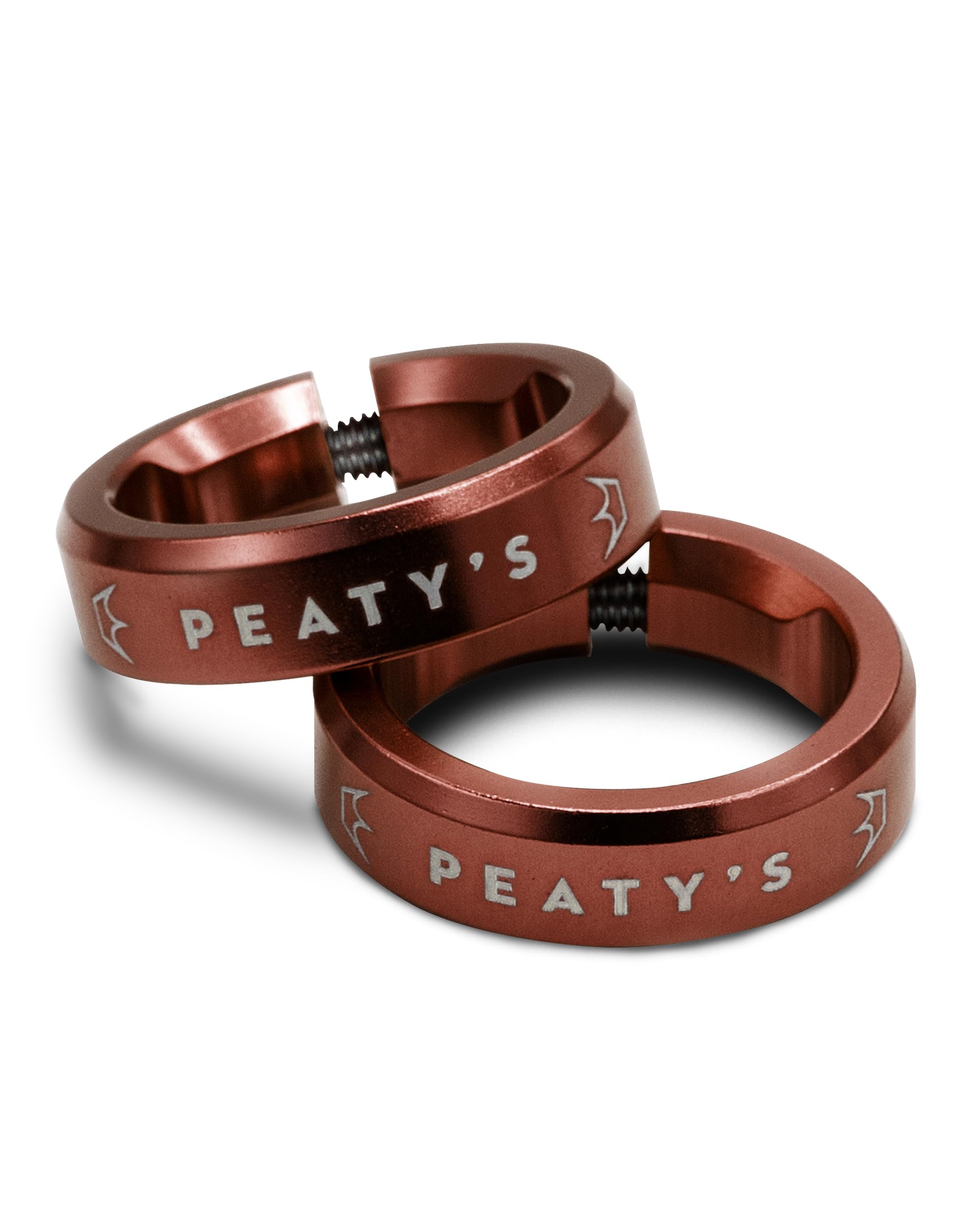 Peaty's Monarch Grip Lock Ring - Red