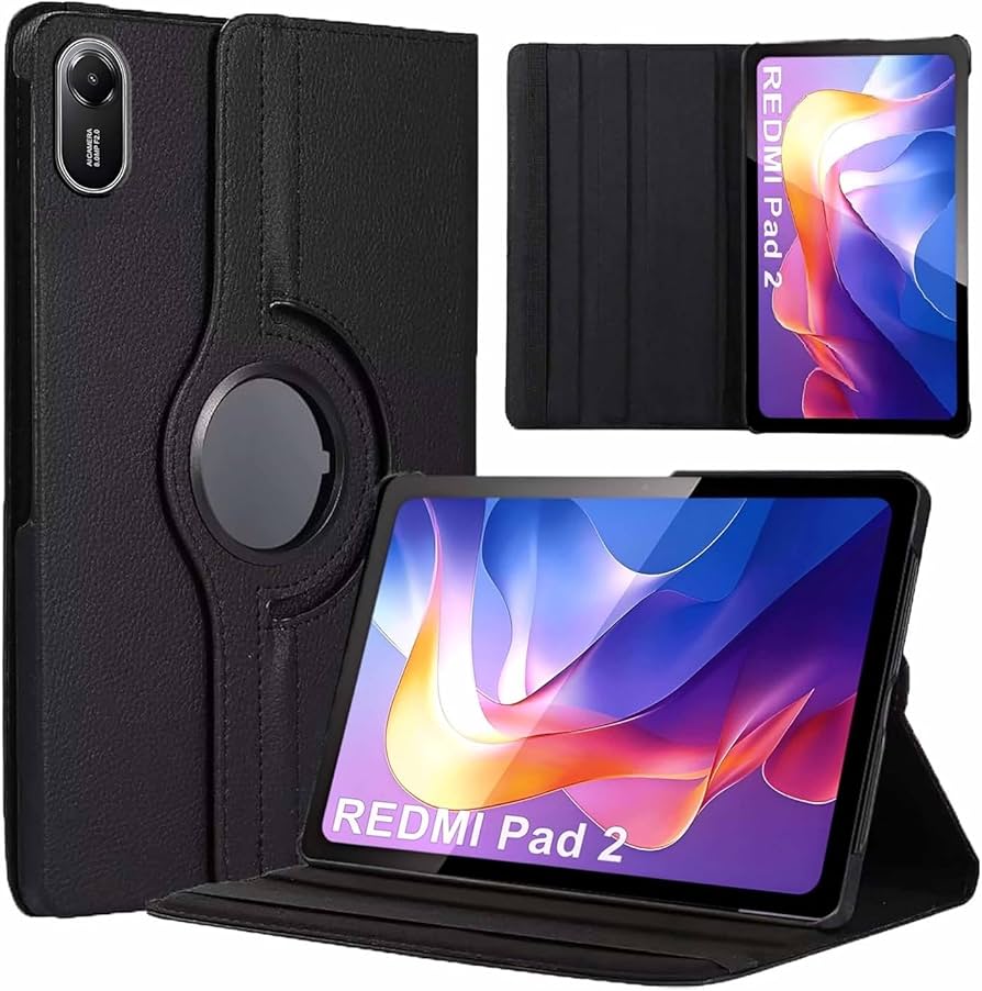 REDMI Pad 2 本体 カバー付き MJYK Flip Cover for Xiaomi Redmi Pad 2 (11 inch) Tablet 360 Degree