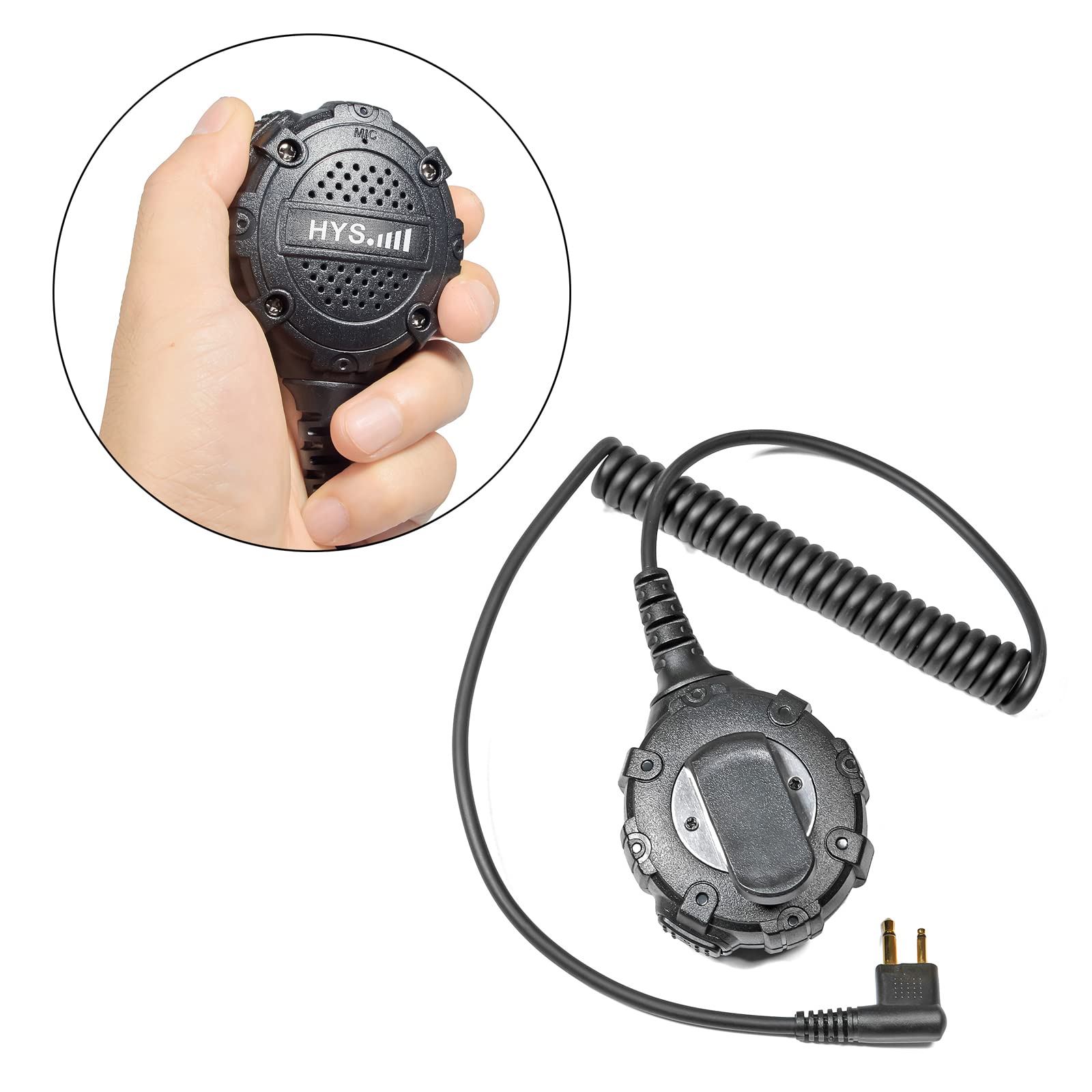 Motorola CP040 CP140 GP300 CLS1110 Walkie Talkie Microfono Altoparlante Palmare