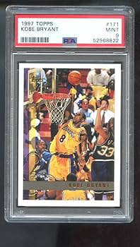 Amazon.com: 1997-98 Topps #171 Kobe Bryant PSA 9 Graded