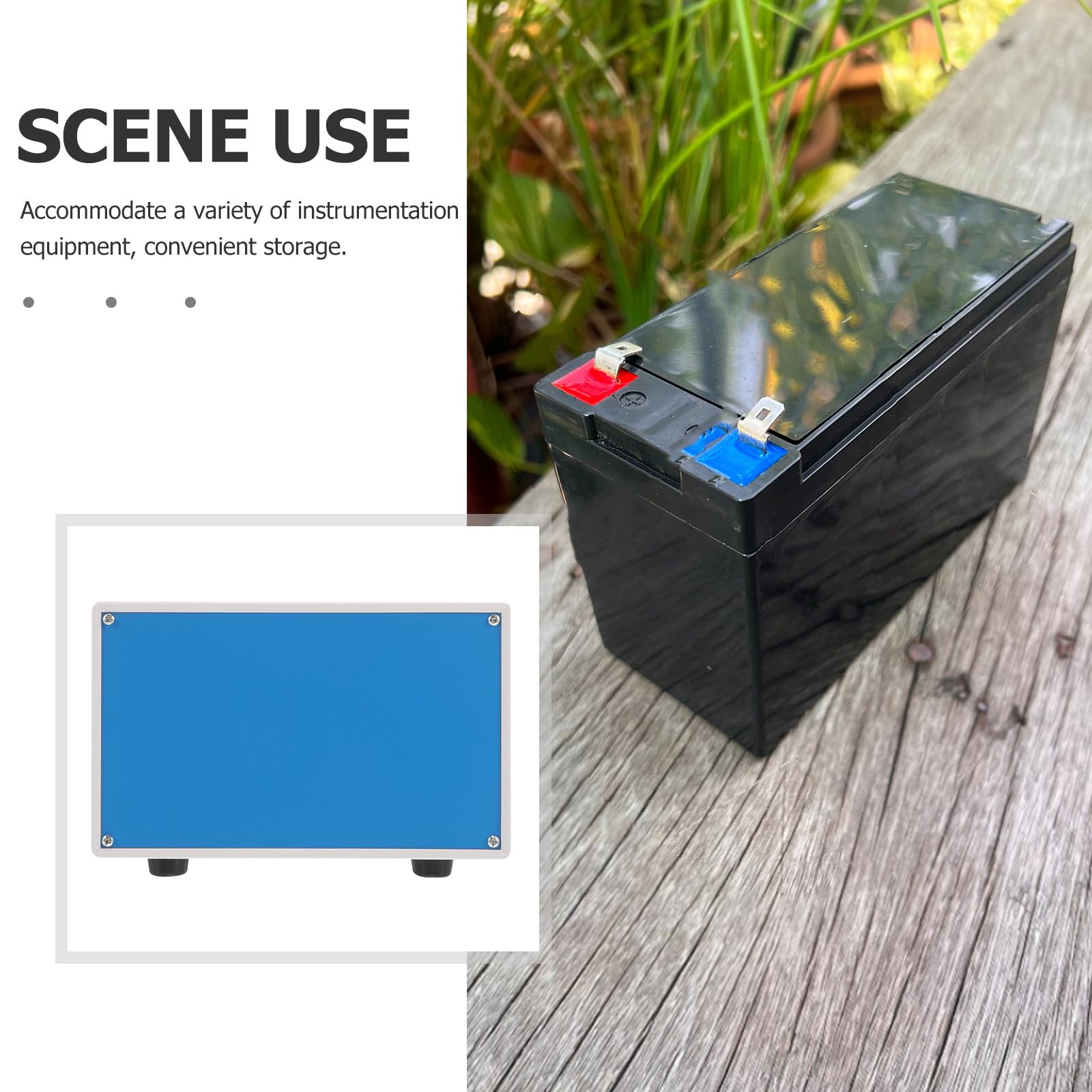 Au-2 Elektronikgehäuse aus ABS und Eisen als Projektbox