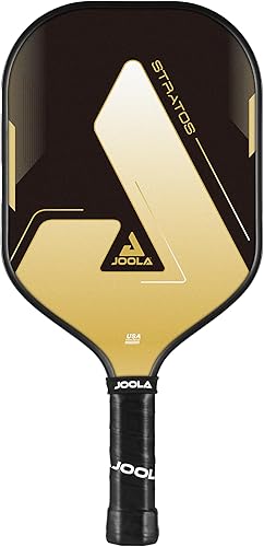 JOOLA Stratos Pickleball Paddle – Lightweight Fiberglass with Polypropylene Core - USAPA Approved - Large Sweet Spot for Added Control - Pickle Ball