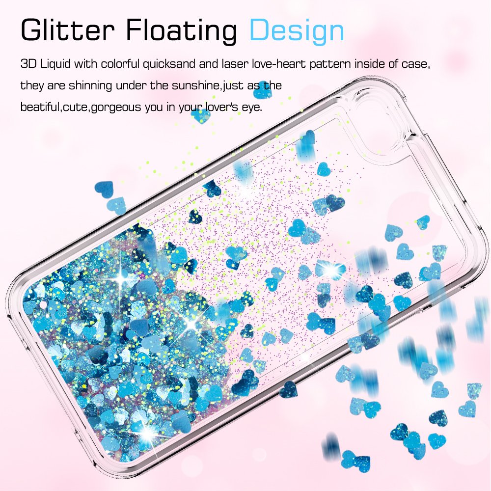 iPhone 4S Case,iPhone 4S Liquid Case for Girls Women,LeYi Cute