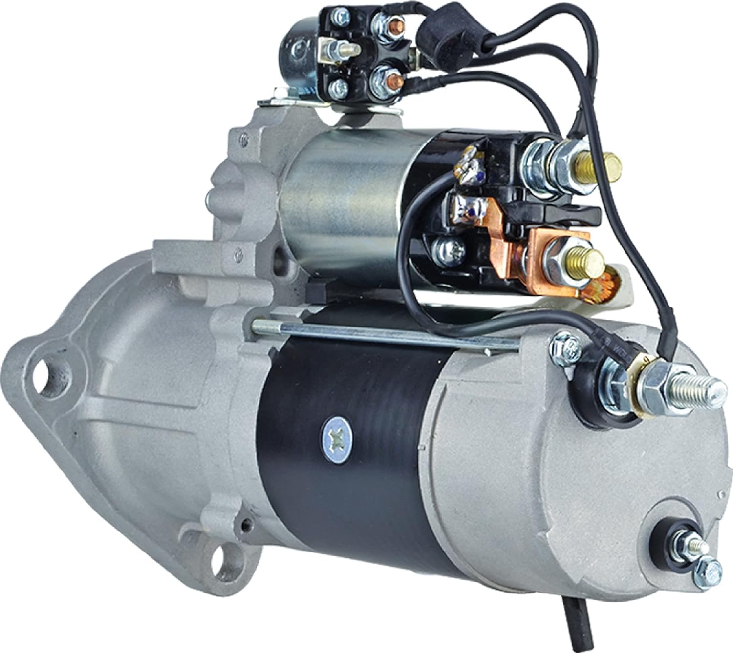 DB Electrical ROTA0415 Starter Compatible with/Replacement for 11 Tooth Count 24V Prevost Various 1998 1999 2000 2001 2002 2003 2004 2005 2006 2007 2008 19535, 510751