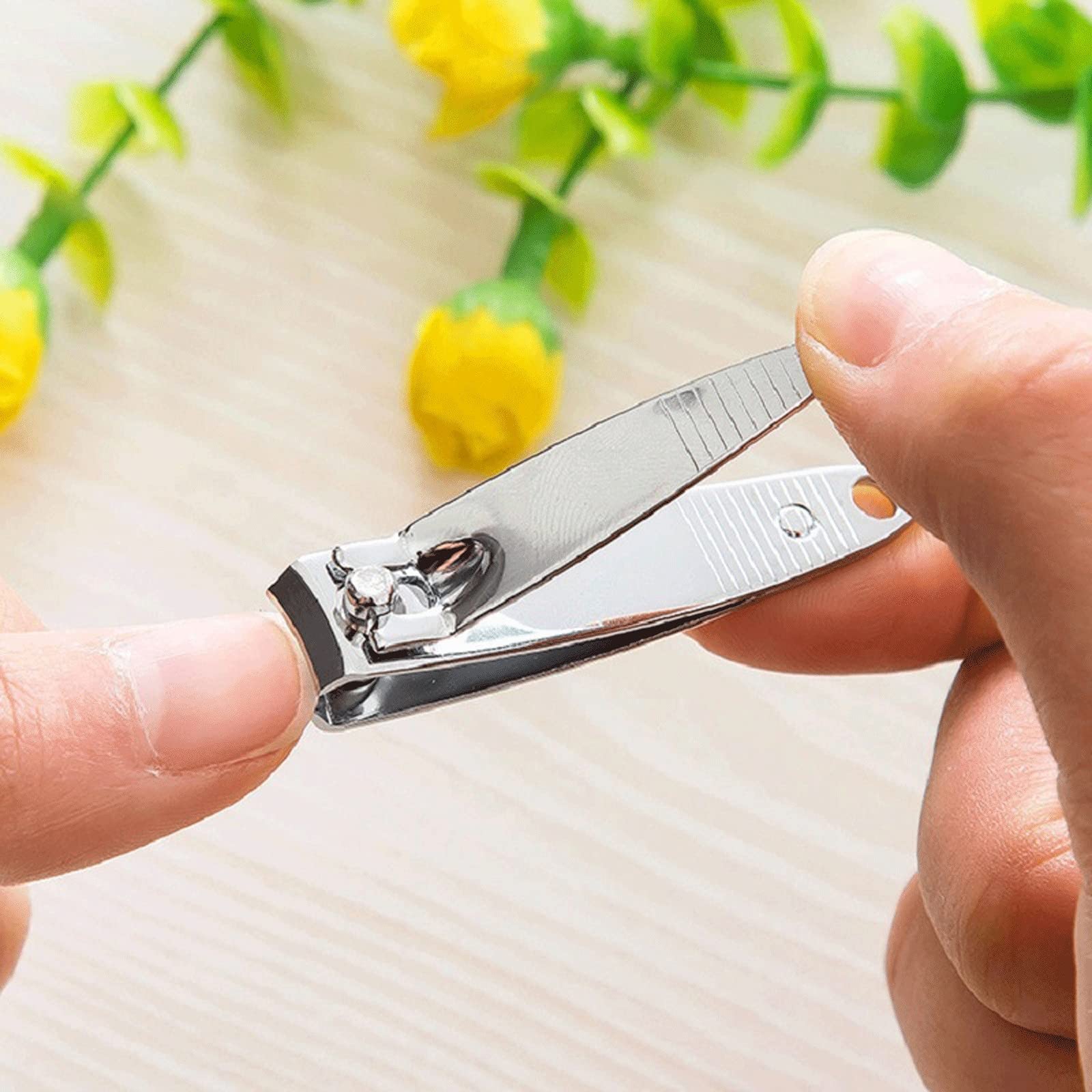 Obcinacz do paznokci, 1 szt. obcinacz do paznokci ze stali nierdzewnej ręczny obcinacz do paznokci u stóp trymer manicure pedicure narzędzia pielęgnacyjne trymery nożyczki do paznokci