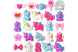 24PCS Unicorn Mochi Squishy Toys