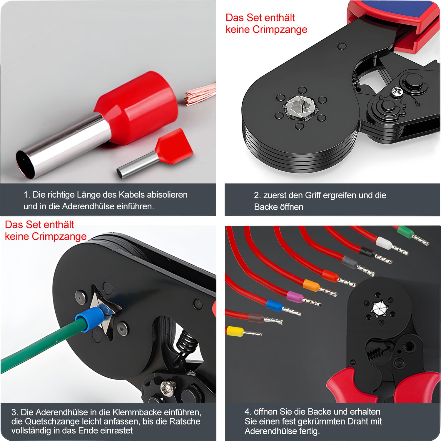 50 Terminali A Crimpare Isolati Rossi Per Cavi 10 Mm² - Foto 14