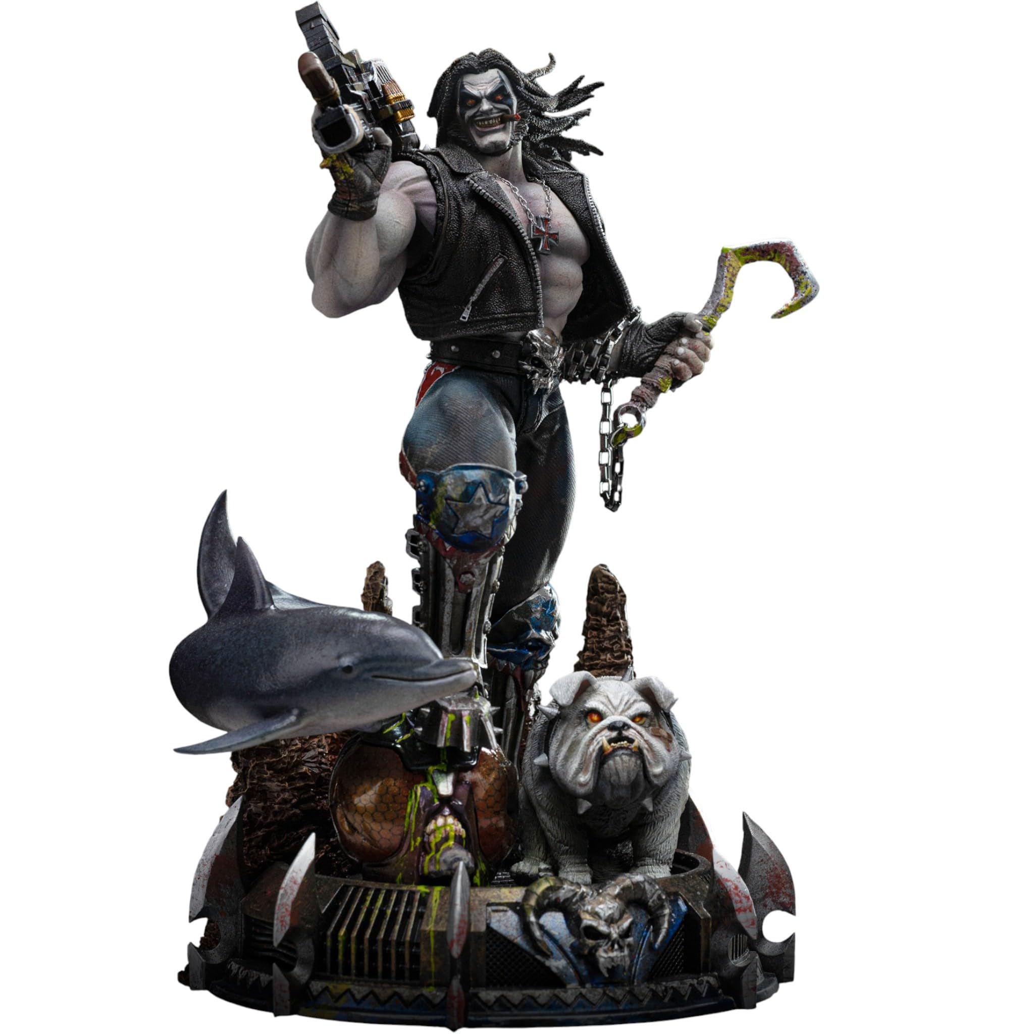 Iron Studios Statue Wolf Unleashed DC Comics Art Skala 1/10 24 cm