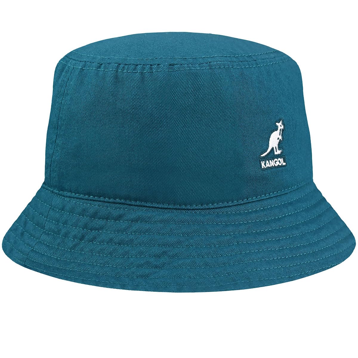 Kangol Chapeau Washed Bucket Hat Femme/Homme - de Plage D'Ete Peche Printemps-ete Ete