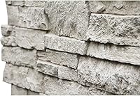 Vista 3 de From Plain To Beautiful In Hours CE-4824 Canyon's Edge - Panel de piedra sintética apilable, color tostado biscotti, paquete de 6