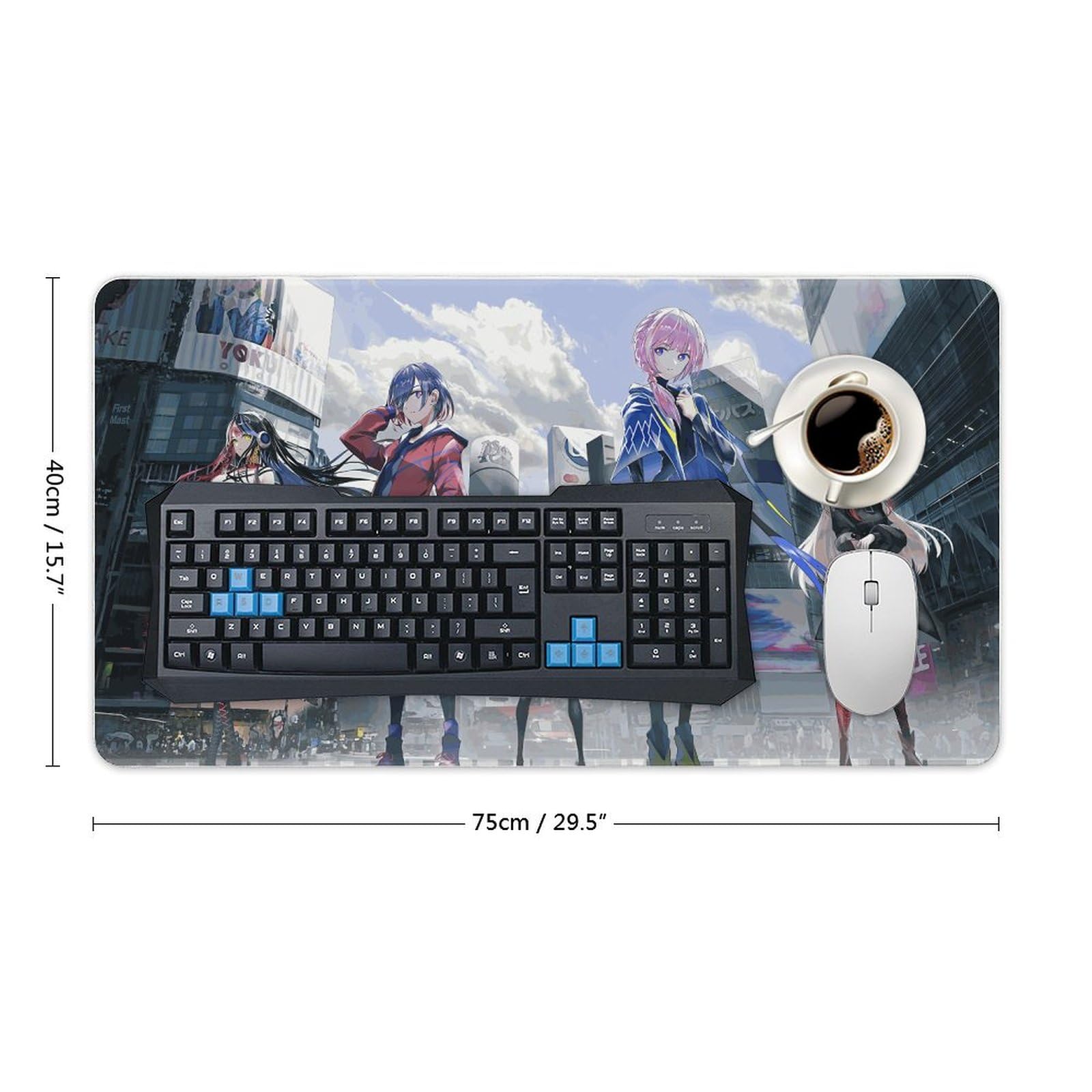 Amazon.co.jp: マウスパッド かわいいアニメ柄 VTuber 花譜 かふ カフ