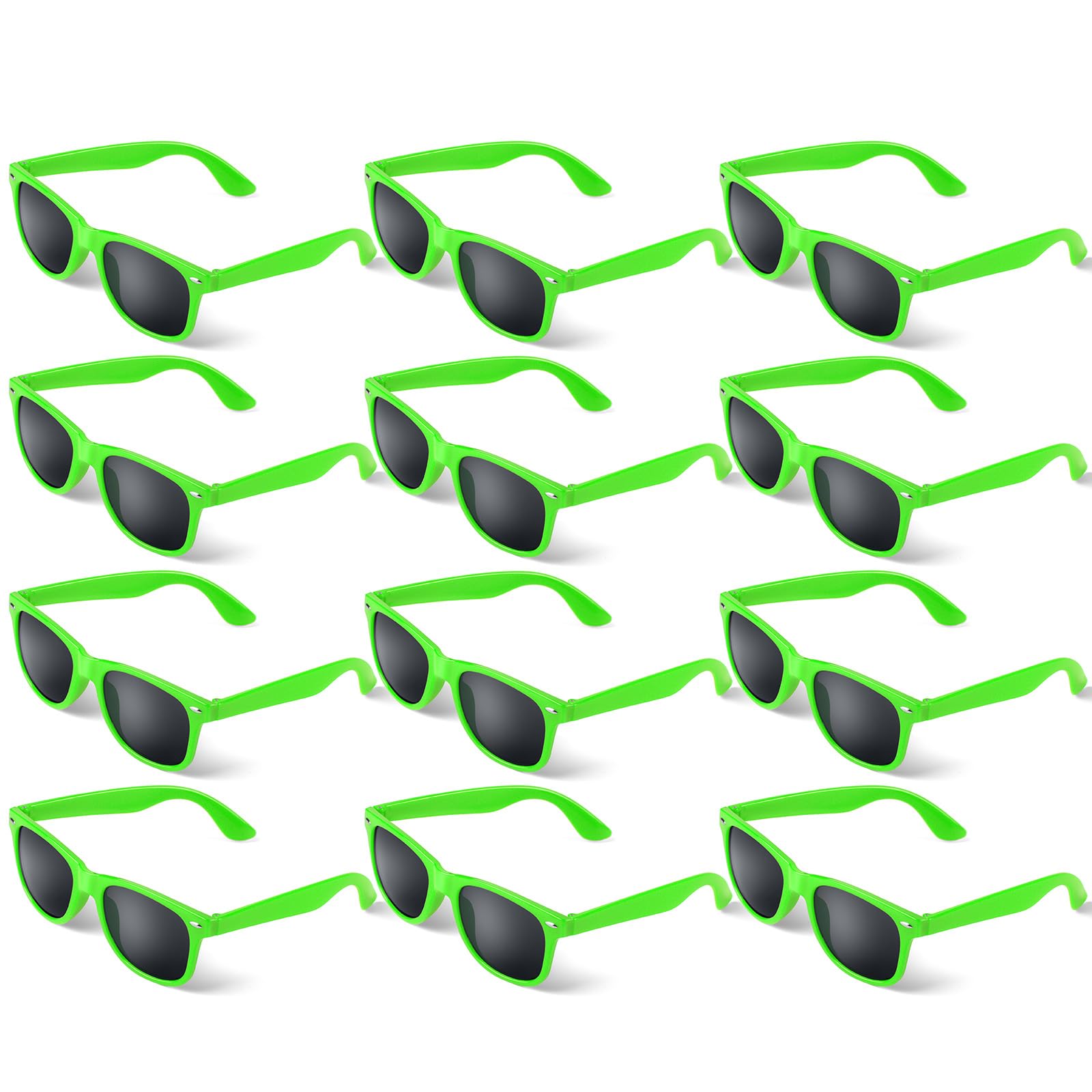 ANPUNAT 12 Pack Sunglasses in Bulk for Beach, Travel, Pool Party Accessories