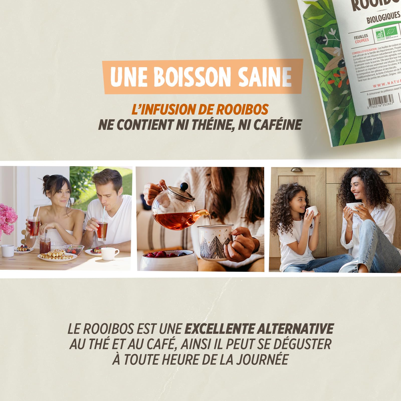 Rooibos Bio (Thé Rouge) - 500g