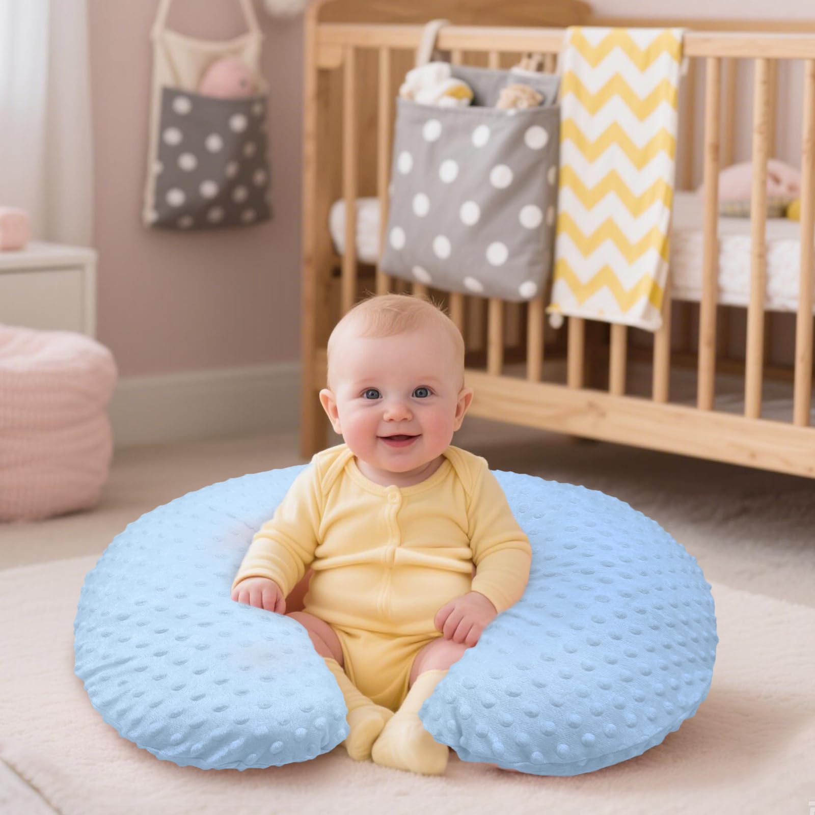 Guerity Nursing Pillow Cover for Breastfeeding Baby Feeding Pillowcase, Infant Feeding Support Pillow Cover - Image 4