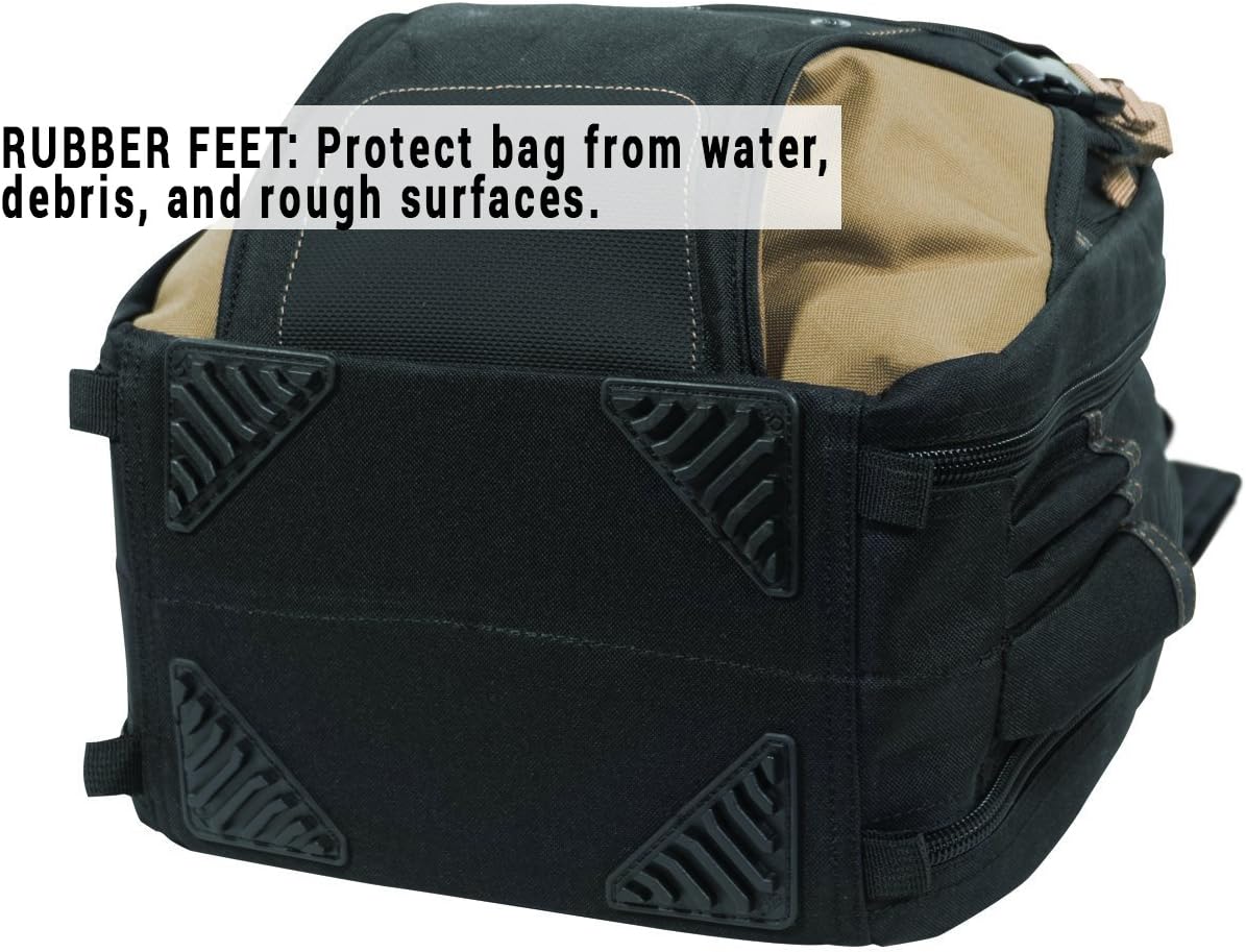 CLC Work Gear 1134 Carpenter's Tool Backpack, 44 Pockets, Padded Back Support