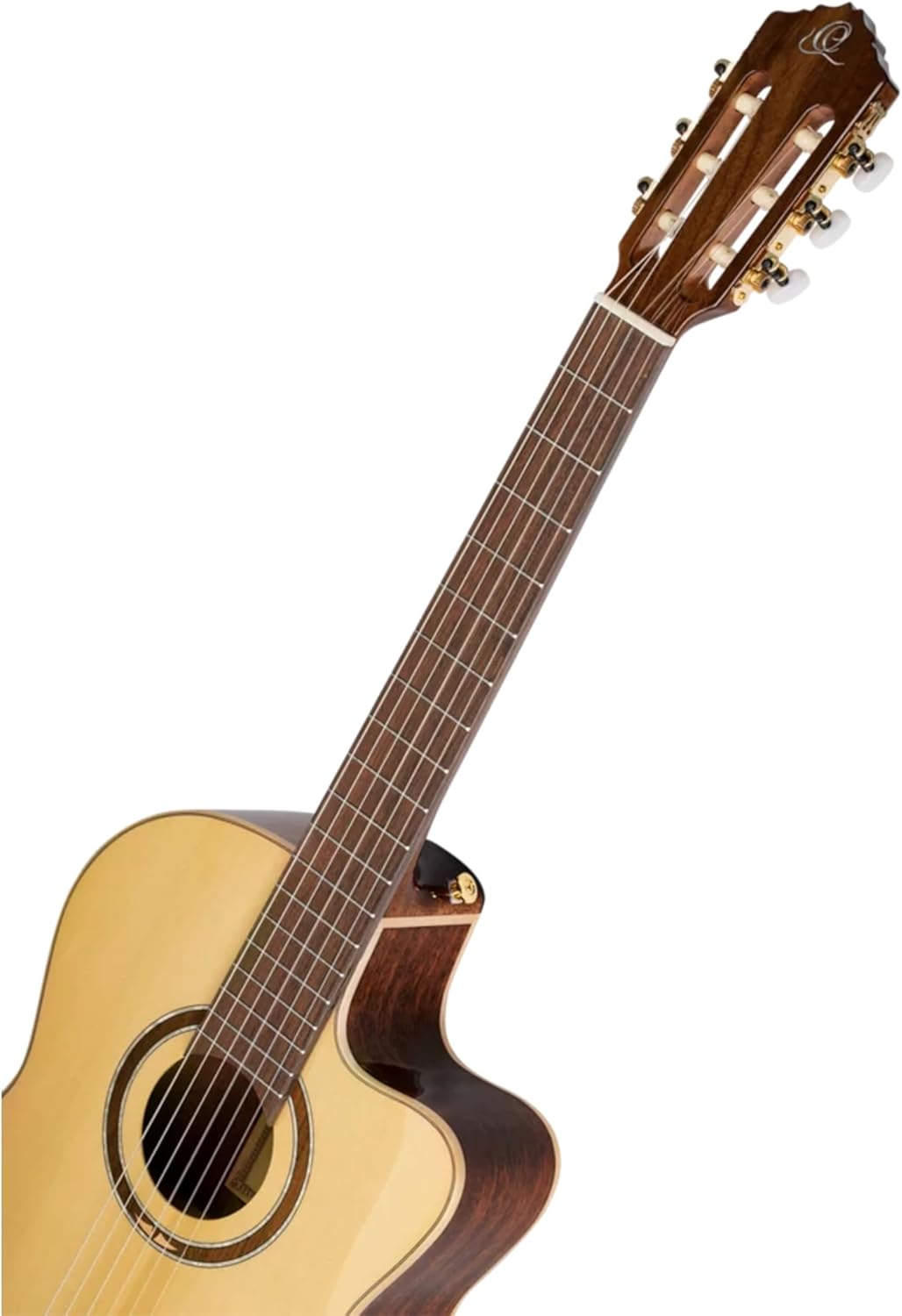 Performer Series Solid Top Slim Neck Acoustic-Electric Nylon Classical Guitar w/Bag