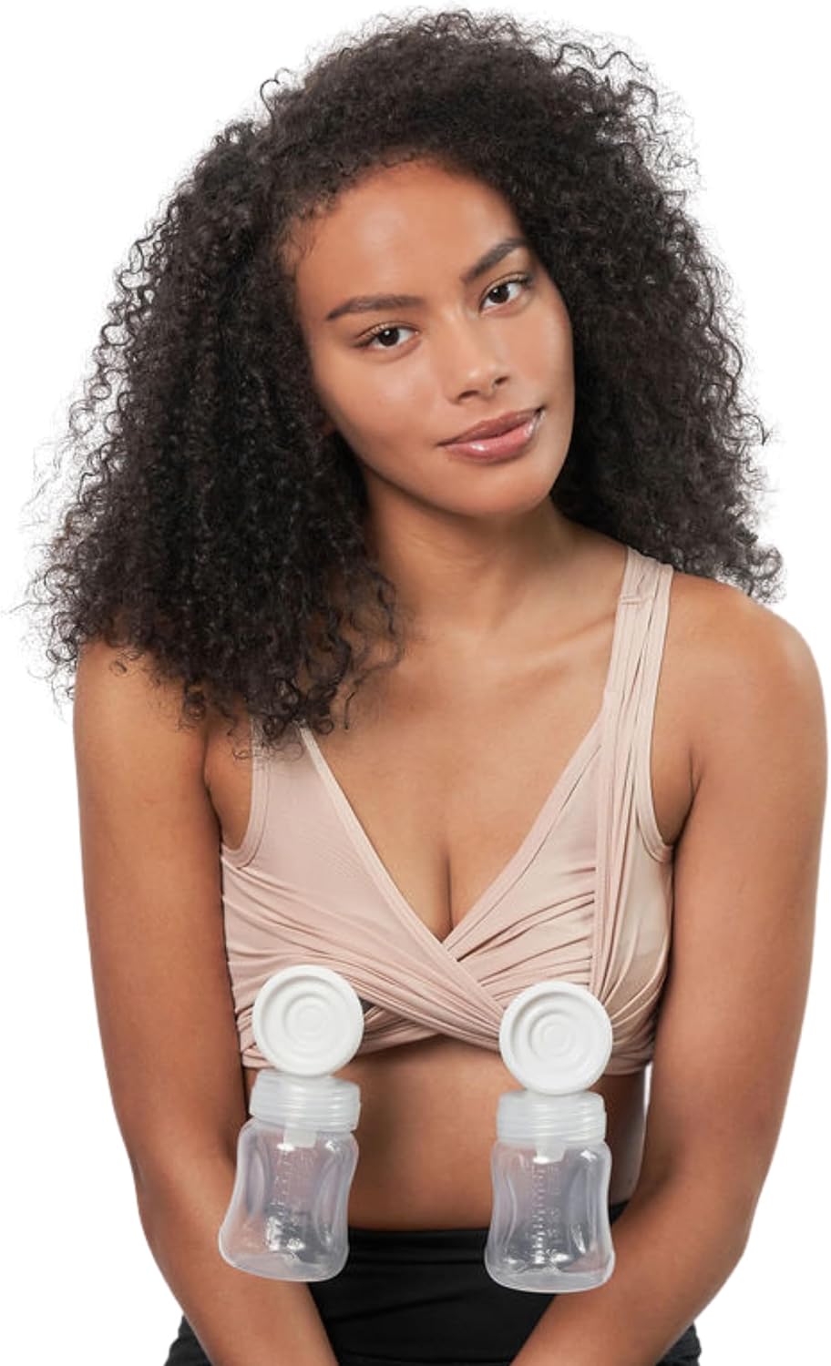 Larken Hands Free Pumping Bra for Breastfeeding | Breast Pump - Maternity Bras for Pregnancy, Pumping & Nursing Bra in One