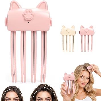 Wireless Heated Root Volumizer Clip,Heated Volumizing Roots Lift Clips