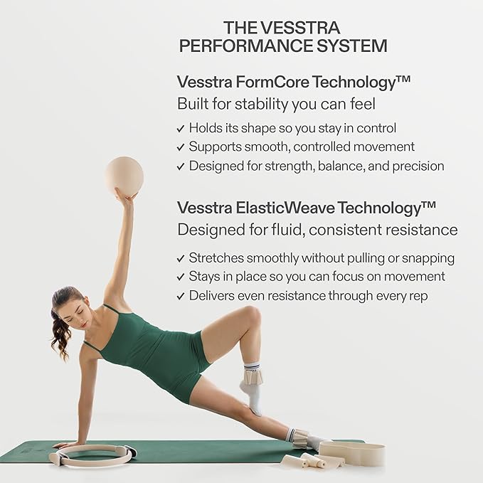 Set Signature Pilates - Kit Completo con Aro, Pelota, Pesas y Bandas miniatura 7