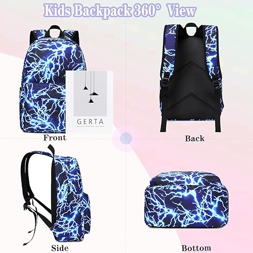 Miniatura 3 de Jumpopack Mochila escolar para niñas, mochilas escolares para niñas y niños, mochilas para escuela primaria, Negro (balck)