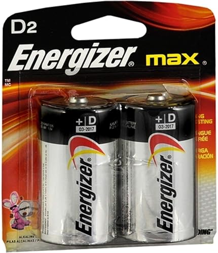 Energizer MAX Baterías alcalinas D 2 cada una (paquete de 11)