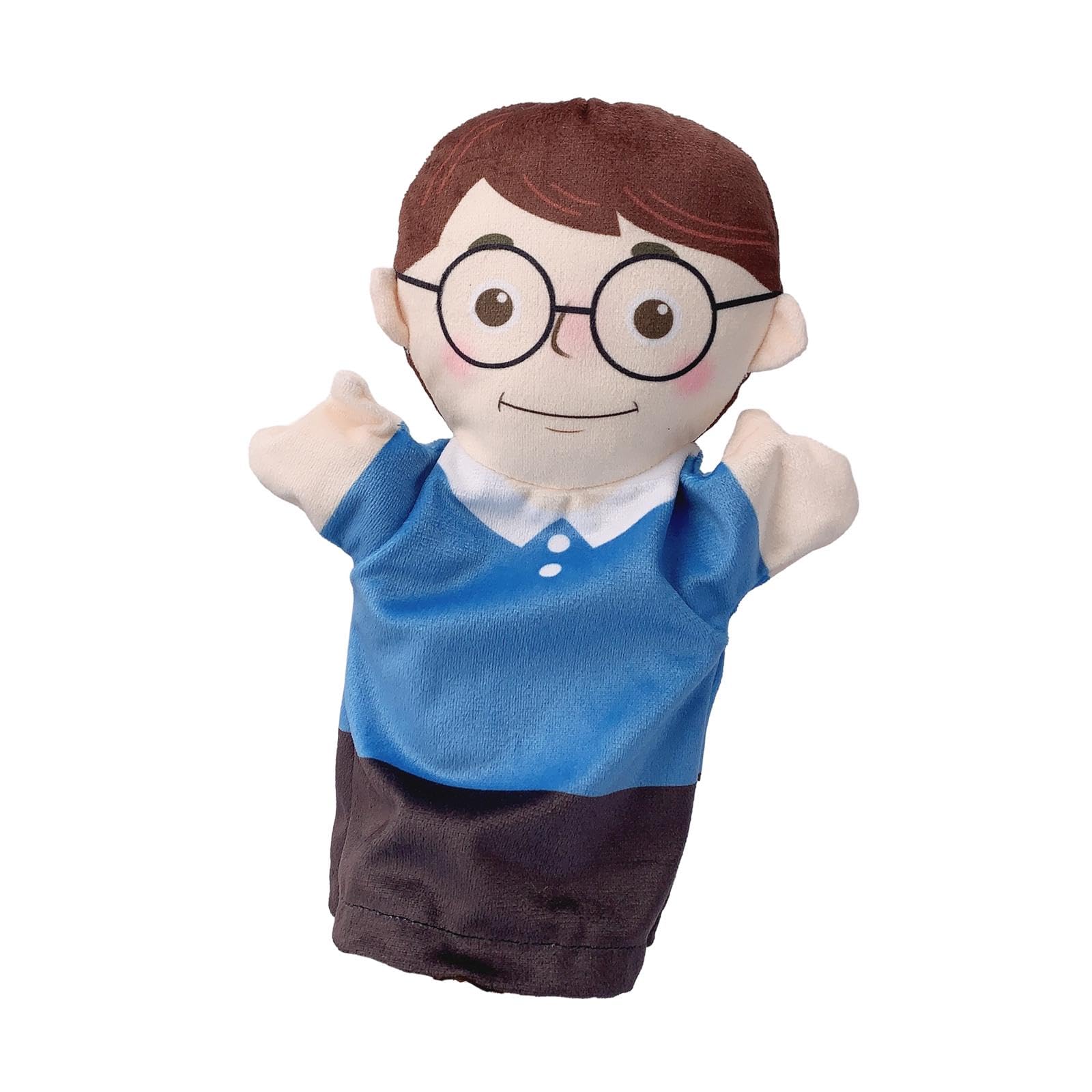 ATORSE Family Hand Puppets Teaching Role Play Developing Intelligence Finger Puppet Father-image-14