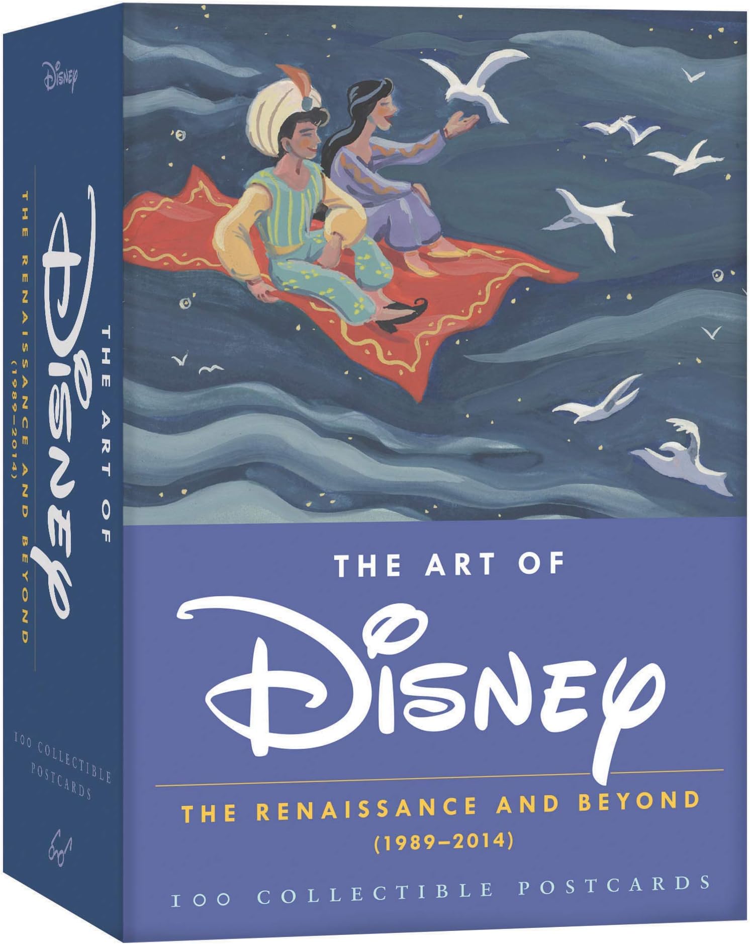 The Art of Disney: The Renaissance and Beyond (1989 - 2014) 100 Collectible Postcards (Disney Postcards, Cute Postcards for Mailing, Fun Postcards for Kids) (Disney x Chronicle Books)