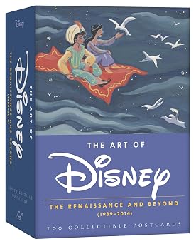 The Art of Disney The Renaissance and Beyond 1989 - 2014 100 Collectible Postcards Disney Postcards, Cute Postcards for Mailing, Fun Postcards for Kids Disney x Chronicle Books