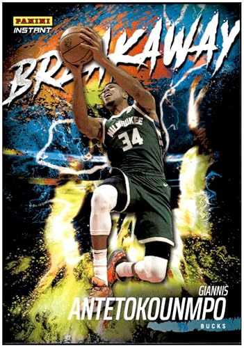 GIANNIS ANTETOKOUNMPO 2022-23 Panini Instant Breakaway 2304 NM-MT NBA Basketball 9 Bucks
