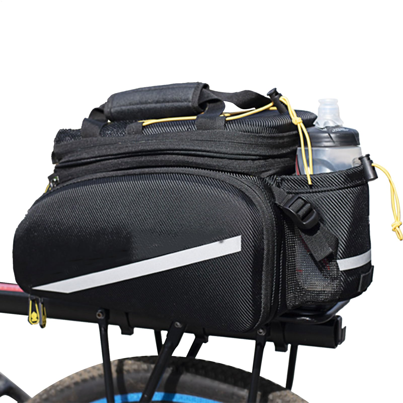 Borsa Da Bici Pannier Organizzatore Per Portapacchi Posteriore Biciclette | Grande Borsa Impermeabile Elettronica per Viaggi Ciclismo Escursionismo Shopping