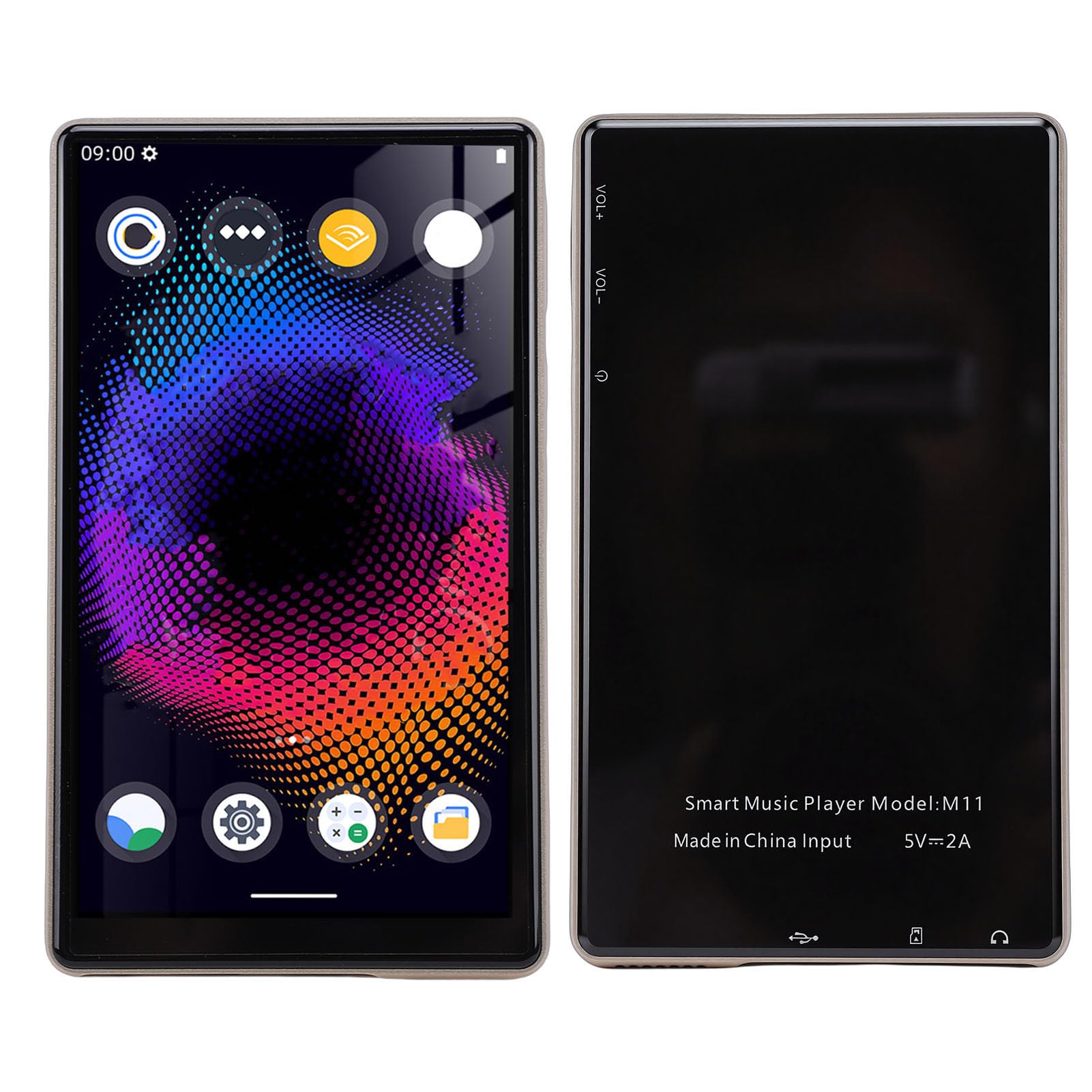 128GB Reproductor MP3 con WiFi, Pantalla Táctil de 5.0 Pulgadas