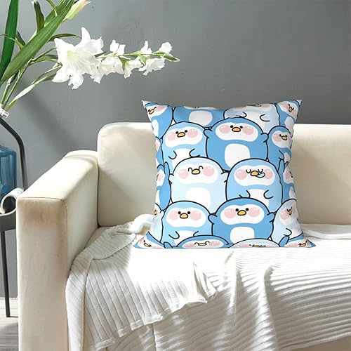 Miniatura 5 de Aimeryup Throw Pillow Covers 20x20 Inch Cute Penguin Decorative Pillow Covers Cushion Covers cojines decorativos para sala Pillow Cases Cute Throw